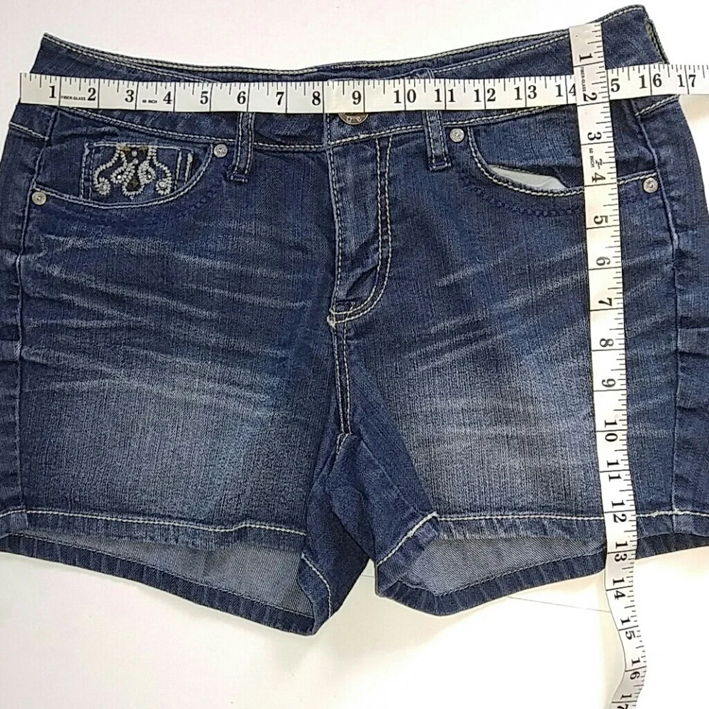 A.N.A. Embellished Shorts Denim 12P